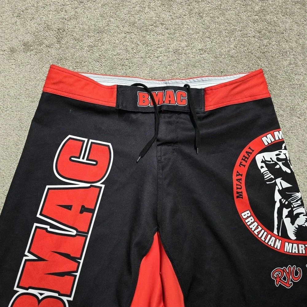 BMAC Martial Arts Mens Shorts 35 XL Training‎ Samurai MMA Muay Thai Grappling
